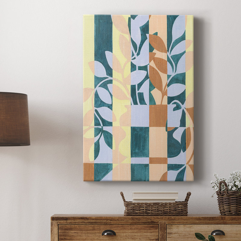 «Chequered Cutting I» sur mesure, galerie Cavas, H 60 po x l 40 po