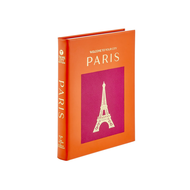 Trope Paris Leather Bound Book