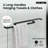 56" - 60" W x 60" H Double Sliding Semi-Frameless Bathtub Doors with Clear Glass-113816774