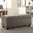 Polyester Upholstered Bench with Flip Top-1090714190
