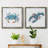 " Bubbly Blue Crab " 2 - Pieces