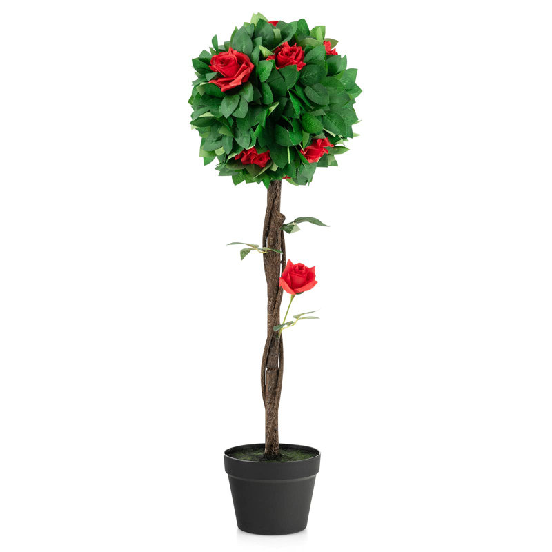 92cm Faux Evergreen Tree in Pot