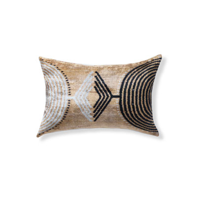 Homs Silk Lumbar Pillow Cover & Insert
