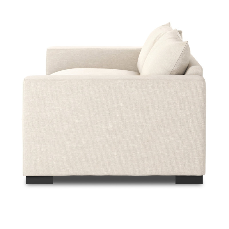 Grant Sofa, Ashby Oatmeal Polyester Blend