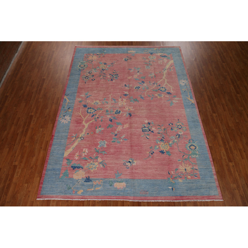 Cotton Floral Indoor Rug