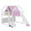 Structure de lit en mezzanine avec tente-930137514-930137513