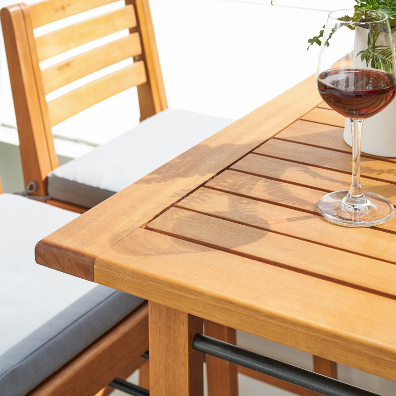 Table de bar en bois