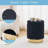 Round Velvet Ottoman with Storage-783826614