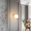 Cendy 1-Light Gold Armed Sconce
