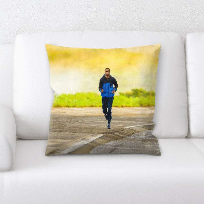 Coussin décoratif man