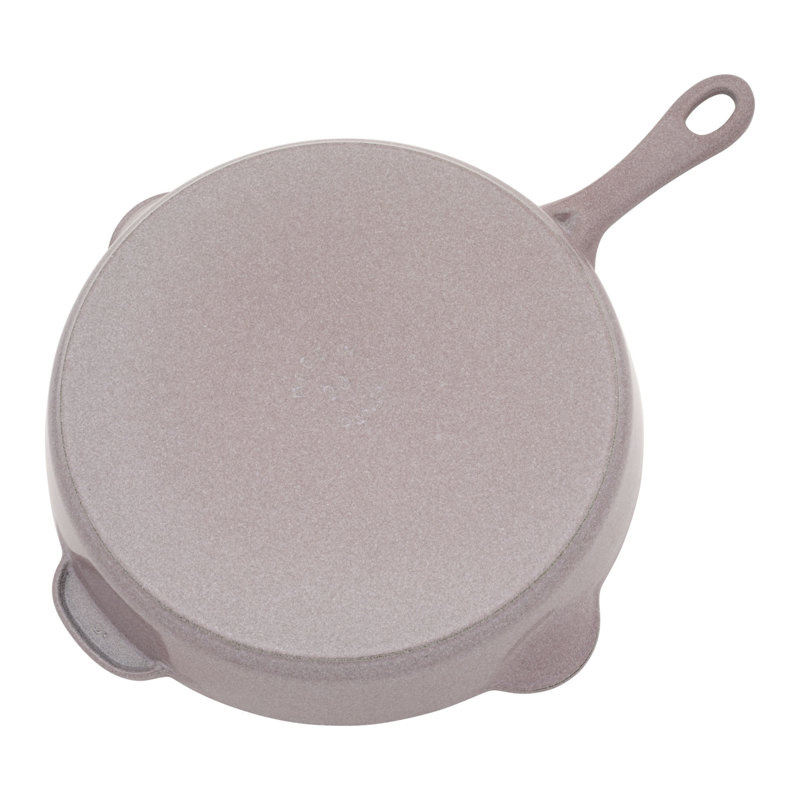 Pans Cast Iron Traditional Deep Frypan, Lilac, 11"