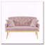 Canapé 2 places rose-1437187706