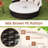 Patio Round Daybed Pe Rattan Cushioned Sectional Seating With Retractable Canopy
