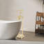 Robinet de baignoire à fixation au sol-124961442