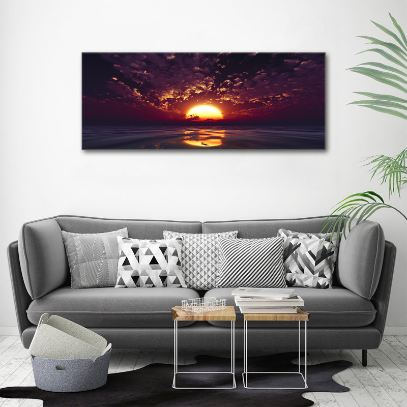 Sunset - Wrapped Canvas Print