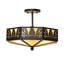 4 - Light Semi Flush Mount