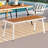 Jahred Iron Outdoor Bench