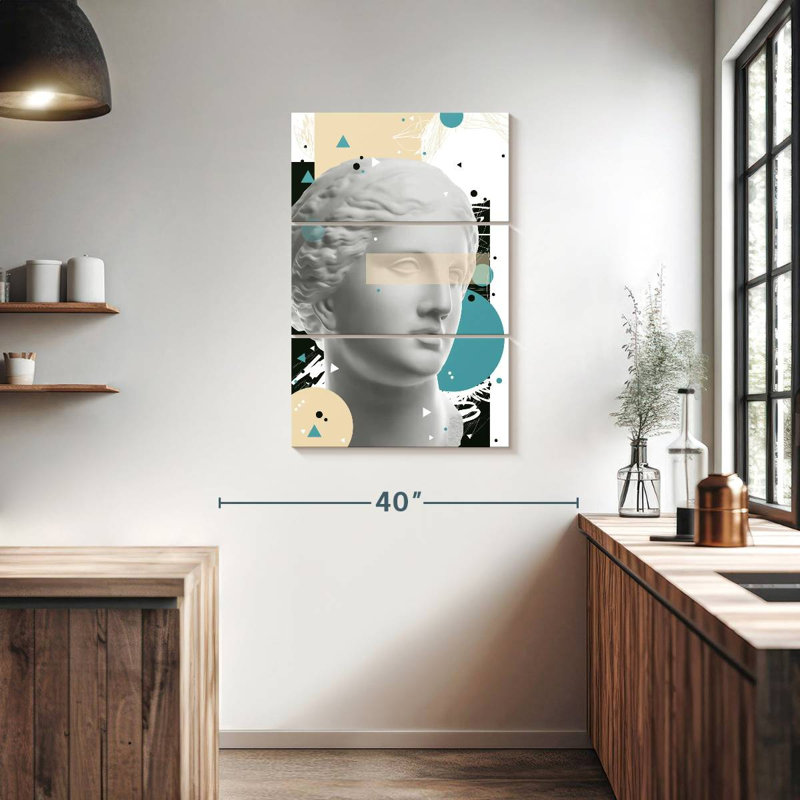 Hardie Vogue Collage Venus De Milo, H 38 po x l 24 po