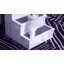 Byrne 3 Step Wooden Dog Steps Pet Stairs Cat Ladder for Bed with Storage White