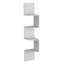 Tablette d'angle 52 po