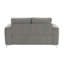 Causeuse en velours gris