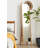 Modern Minimalist Oak Frame High-Definition Full-Length Mirror