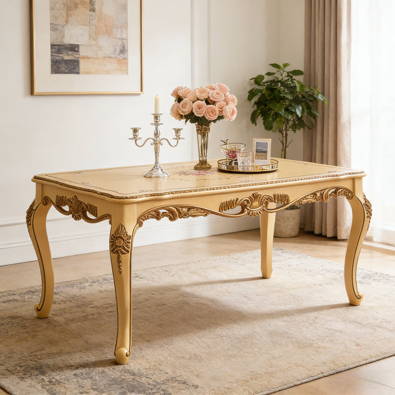 Table de salle à manger simple et légère