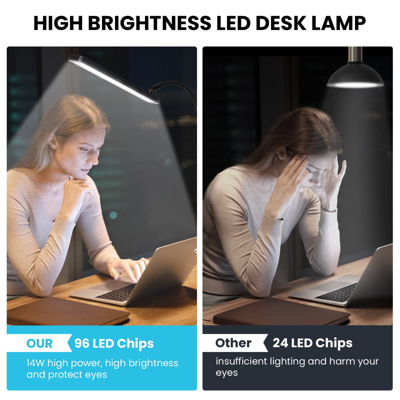 Adalya Desk Lamp, Black