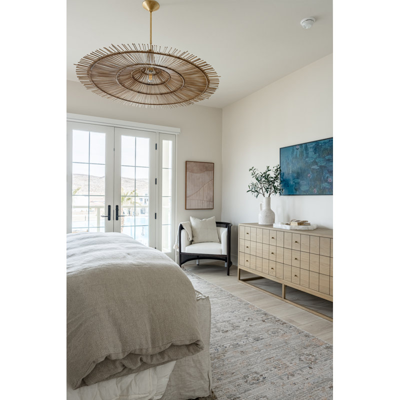 Costa Mesa 1 Light Pendant, 16" H x 50" W