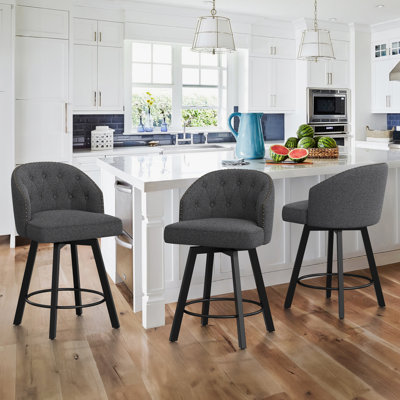 Drish Swivel 25.98" Counter Stool