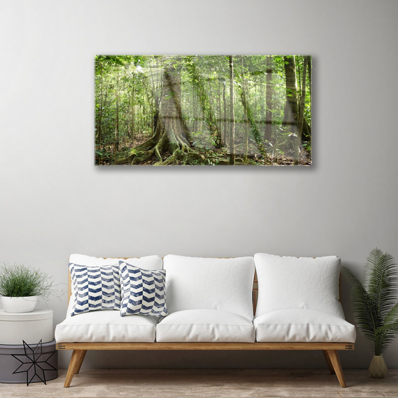 Nature Forest - No Frame Print on Glass