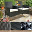 Ensemble de conversation de terrasse pour 2 personnes avec table basse Jamarii-1517845773