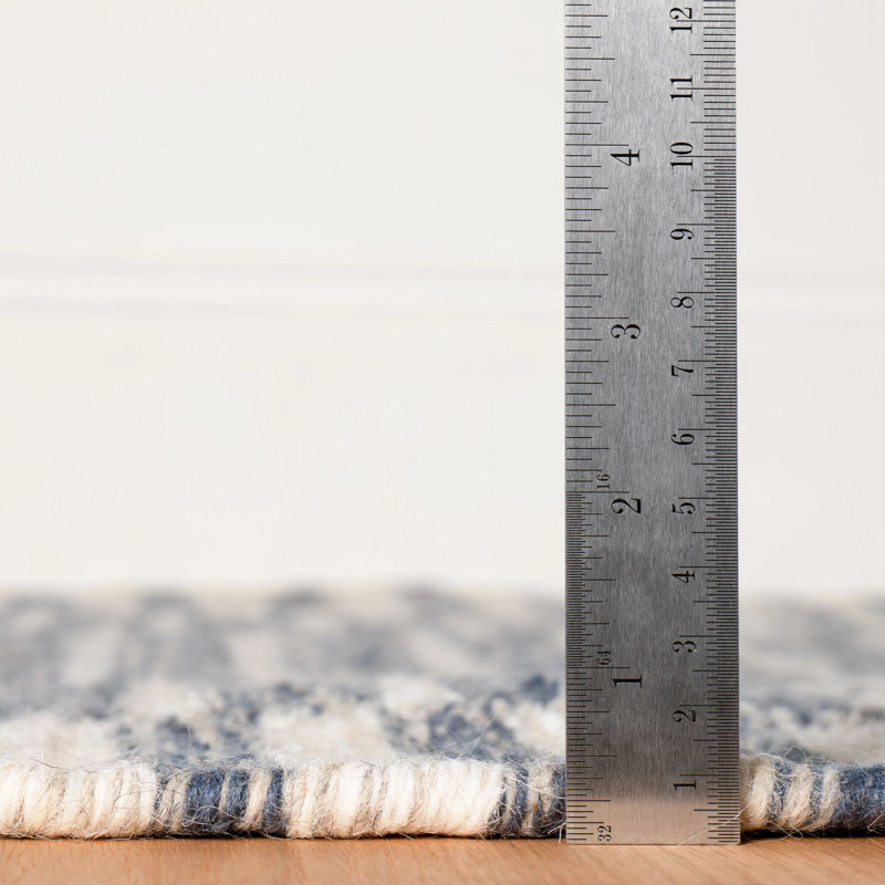Tapis en laine tissé à la main Heights, Rectangle de 5 pi x 8 pi