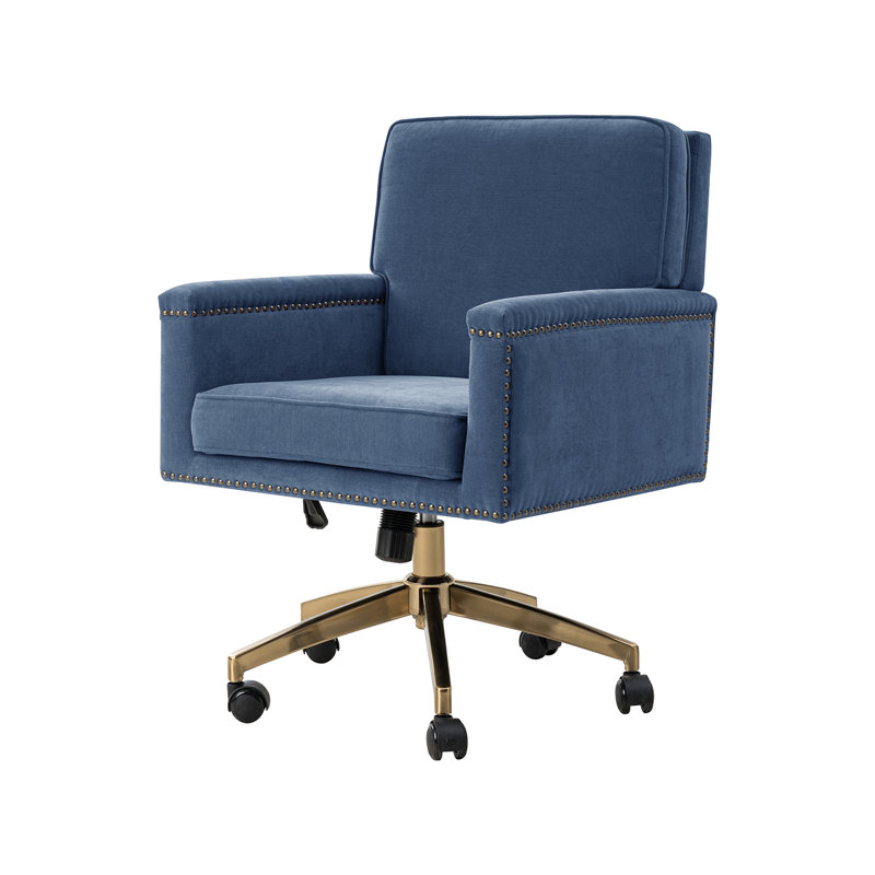Chaise de bureau Arcana, Bleu ardoise