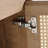 12" Bathroom Side Cabinet,Soft Close Doors,Float Mounting Design