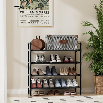 Rangement compact à 4 niveaux pour range-chaussures 