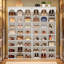 Armoire de rangement pour chaussures 70,87 po