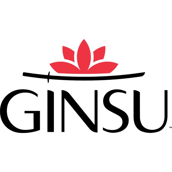 Ginsu Kiso Dishwasher Safe Red 14 Piece Set Natural Block