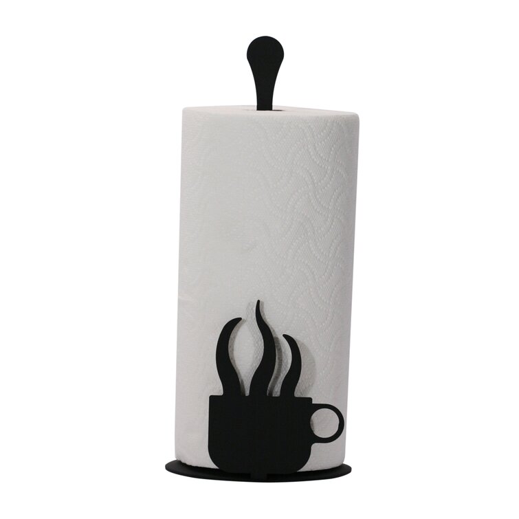 Red Barrel Studio® Stainless Steel Free-Standing Paper Towel Holder