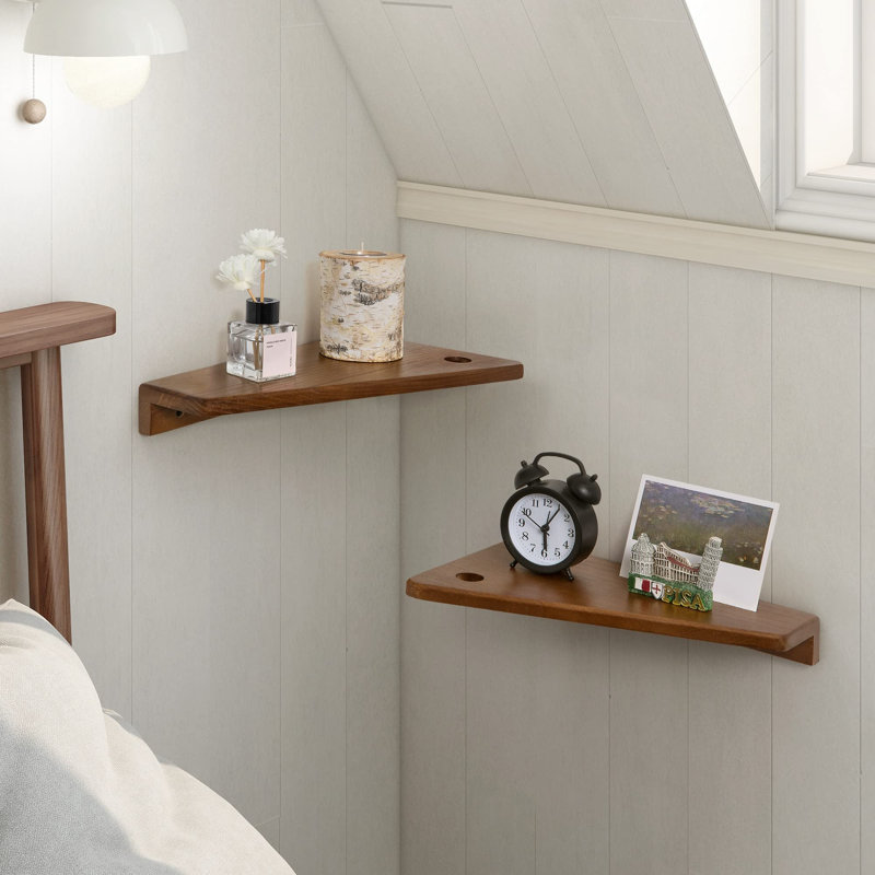 Bowenvale 33cm W Manufactured Wood Bedside Table
