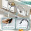 Robinet de cuisine rétractable High Arc - à un trou en acier inoxydable, robinet d'évier moderne -116628650