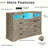 Casidhe 47.2'' W 6 - Drawer Dresser-710133529