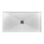 W D Rectangular Base Shape Single Shower Base Integrated Seat Included