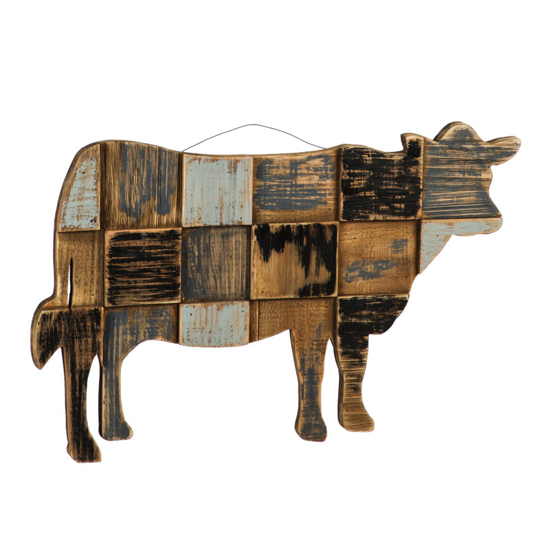 Roy Farmhouse Landscape & Nature Wall Decor on Solid Wood