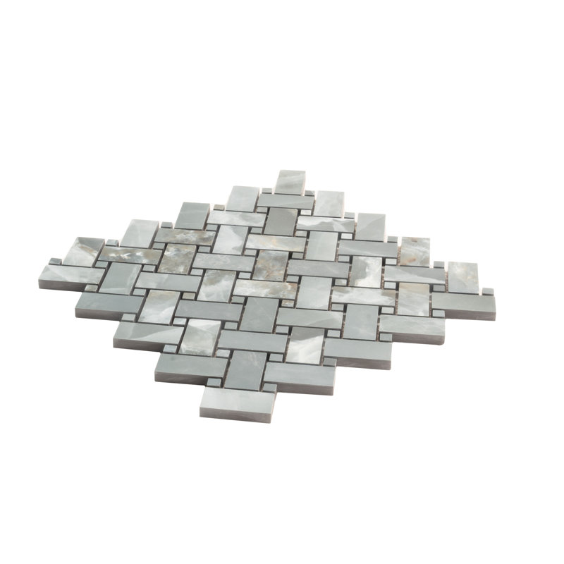 Splendor 11.81'' W x 11.81'' L Porcelain Tile Mosaic Sheet