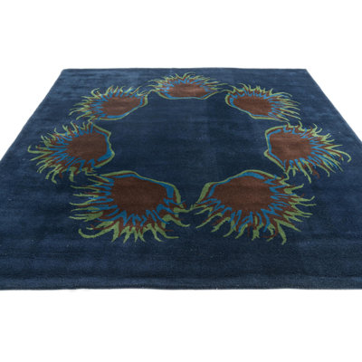 Noell Navy Blue Rug