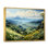 «Countryside Mountain Vista Patchwork I» sur toile