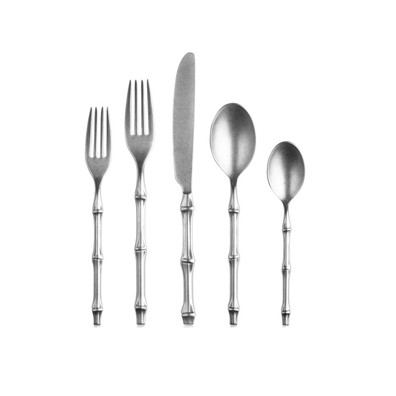 Couverts MEPRA Bali en acier inoxydable, Argent / étain
