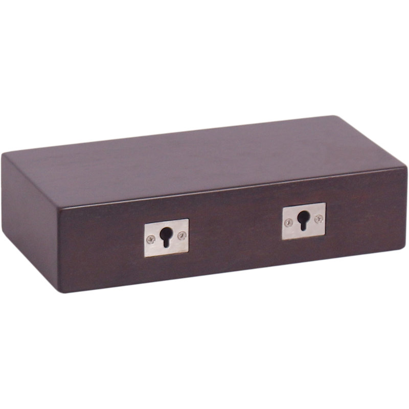 Bisa Teak Floating Shelf, H 3 po x l 12 po x P 6 po