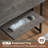 Truet L-Shaped Metal Base Computer Desk with Power Outlet-1276964275